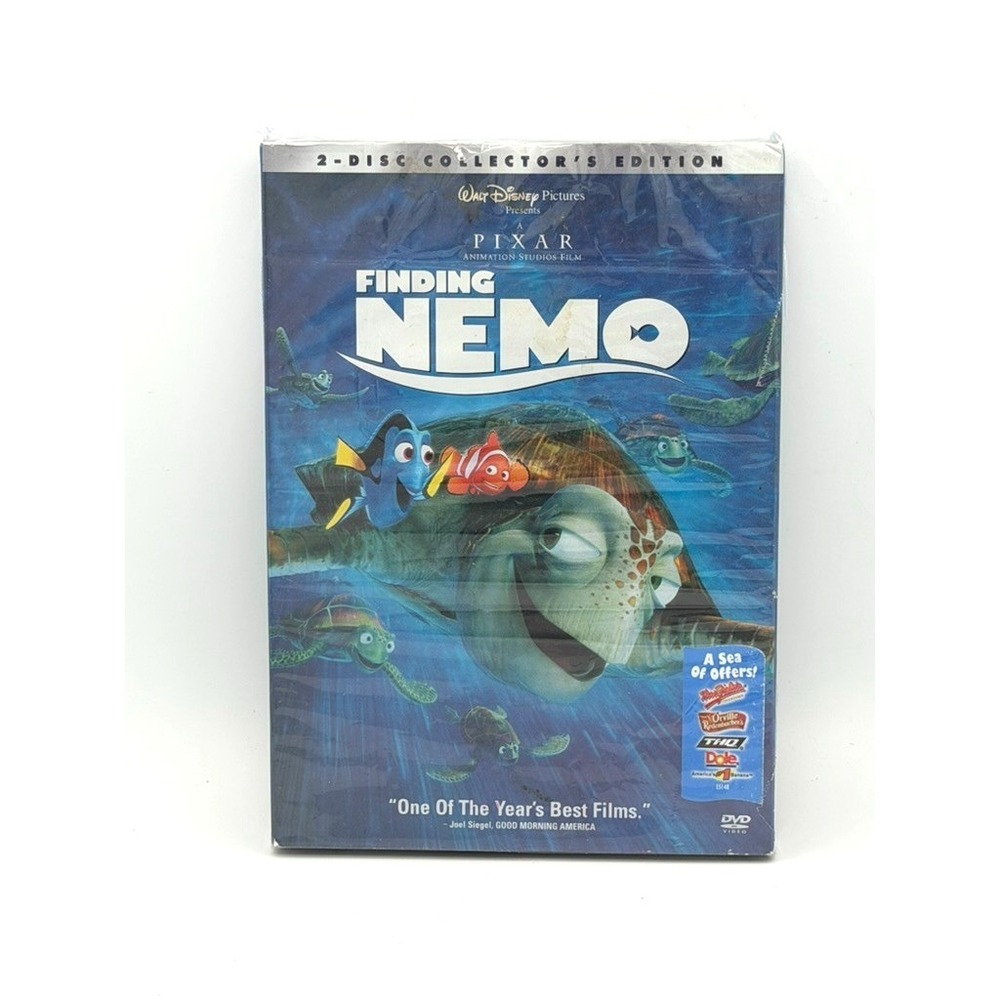 Finding Nemo 2-Disc Collector's Edition DVD 2003 Slipcover Shrink Wrapped